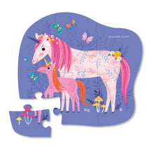 Load image into Gallery viewer, Mini Puzzle 12 pc - Sweet Unicorn
