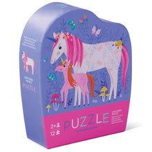 Load image into Gallery viewer, Mini Puzzle 12 pc - Sweet Unicorn
