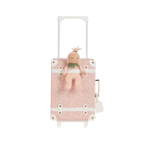 See-ya Suitcase - Pink Daisies