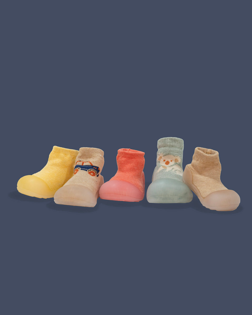 Organic Hybrid Walking Socks Dreamtime Footsteps Driftwood