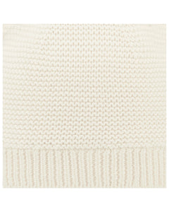 Organic Beanie Snowy Cream
