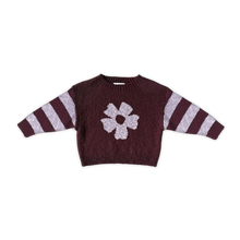 Load image into Gallery viewer, Bloom Knit Pull Over - Plum
