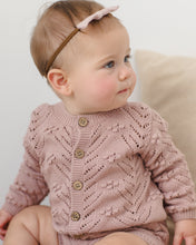 Load image into Gallery viewer, Knit Cardigan || Mauve
