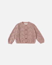 Load image into Gallery viewer, Knit Cardigan || Mauve
