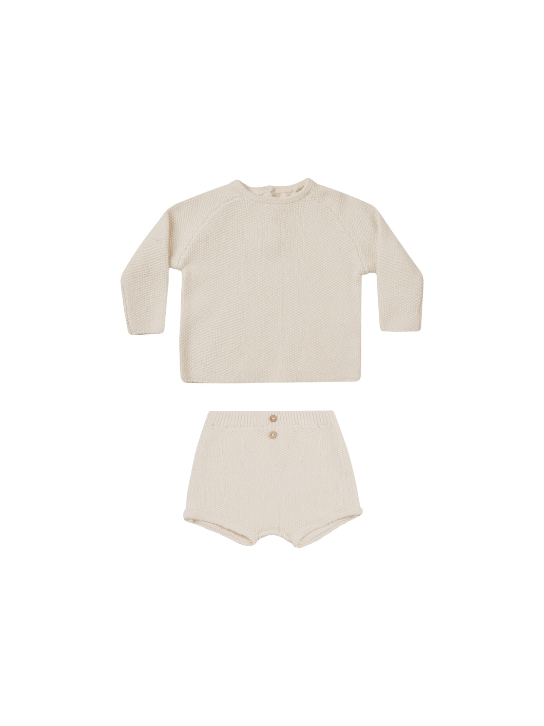 summer knit set || natural