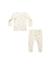 Load image into Gallery viewer, Ribbed Tee + Legging Set || Owls
