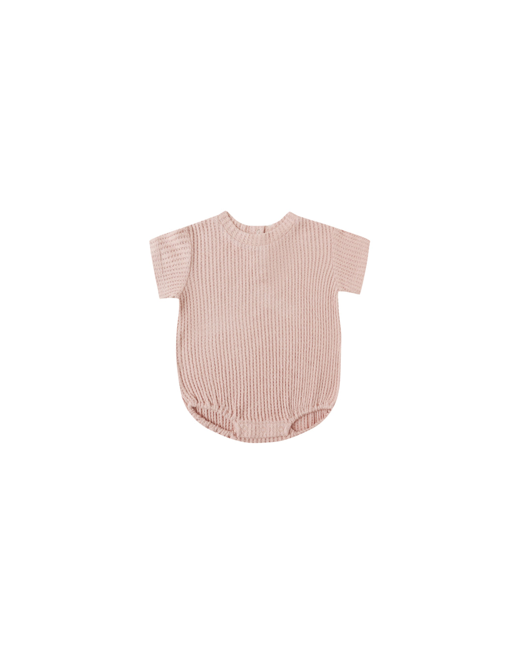 Relaxed Bubble Romper || Rose