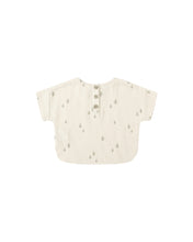 Load image into Gallery viewer, Woven Boxy Top || Trees
