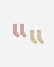 Load image into Gallery viewer, Sock Set || Butterscotch, Mauve
