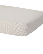 Load image into Gallery viewer, Woven Crib Sheet || Sage Gingham
