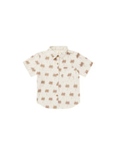 Load image into Gallery viewer, collared short sleeve shirt || paradise

