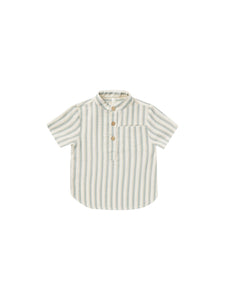 mason shirt || ocean stripe