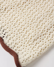 Load image into Gallery viewer, Crochet Tank Mini Dress || Natural

