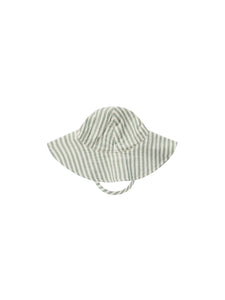 floppy sun hat || summer stripe