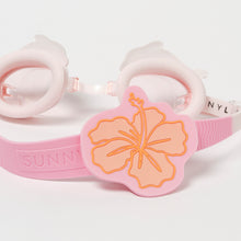 Load image into Gallery viewer, Kids Swim Goggles Ocean Magic Pink
