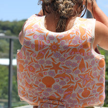 Load image into Gallery viewer, Kids Swim Vest 3-6 Ocean Magic Pink 3D
