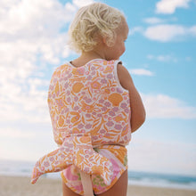 Load image into Gallery viewer, Kids Swim Vest 2-3 Ocean Magic Pink 3D
