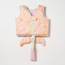 Load image into Gallery viewer, Kids Swim Vest 1-2 Ocean Magic Pink 3D
