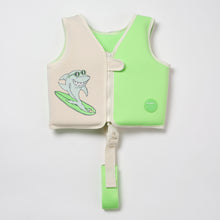 Load image into Gallery viewer, Kids Swim Vest 1-2 Shred Shark
