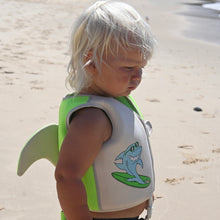Load image into Gallery viewer, Kids Swim Vest 1-2 Shred Shark
