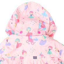Load image into Gallery viewer, Dancing Unicorn Raincoat Pink
