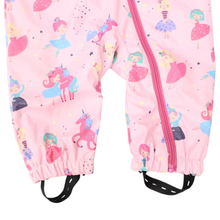 Load image into Gallery viewer, Dancing Unicorns Rain Suit Pink
