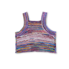 Load image into Gallery viewer, Knitted Singlet Top - Rainbow
