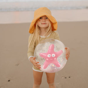 3D Inflatable Beach Ball Ocean Treasure Rose