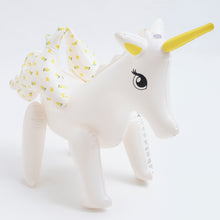 Load image into Gallery viewer, Inflatable Sprinkler Mima the Unicorn Lemon Lilac
