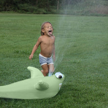Load image into Gallery viewer, Inflatable Sprinkler Shark Tribe Khaki
