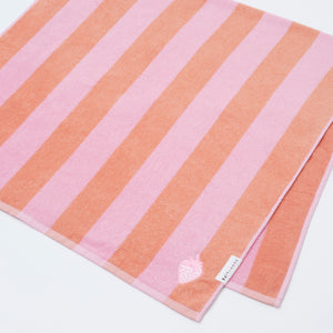 Kids Beach Towel Sea Seeker Strawberry