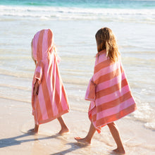 Load image into Gallery viewer, Kids Beach Towel Sea Seeker Strawberry
