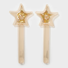 Load image into Gallery viewer, Kids Inflatable Star Wand Princess Swan Gold Set of 2
