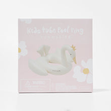 Load image into Gallery viewer, Kids Tube Pool Ring Princess Swan Multi
