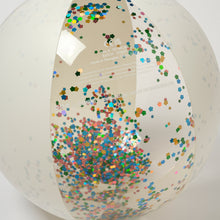 Load image into Gallery viewer, Inflatable Beach Ball Cotton Candy Glitter
