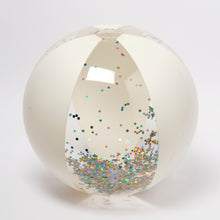 Load image into Gallery viewer, Inflatable Beach Ball Cotton Candy Glitter
