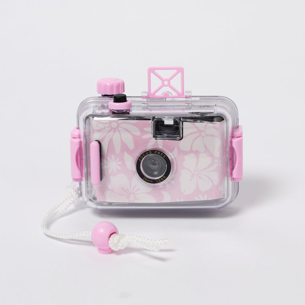 Underwater Camera Stole my Heart Pink Floral