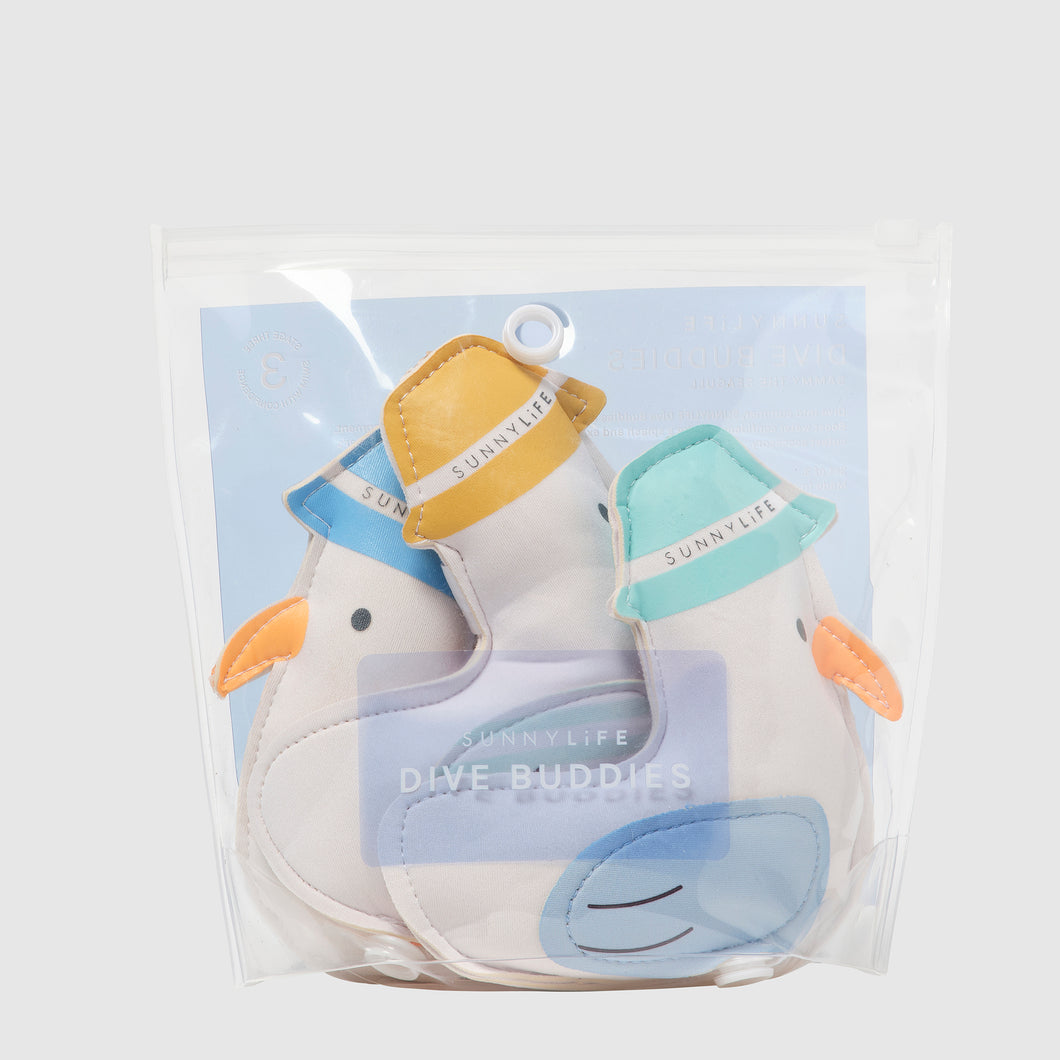 Dive Buddies Sammy the Seagull Multi Set of 3