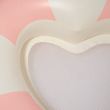 Load image into Gallery viewer, Luxe Tube Pool Ring Stole My Heart Pink Stripe
