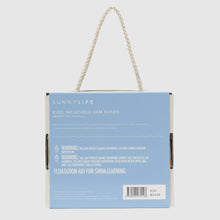 Load image into Gallery viewer, Kids Inflatable Arm Bands Sammy the Seagull Blue Stripe
