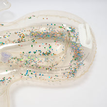 Load image into Gallery viewer, Kids Lie-On Float Cotton Candy Glitter

