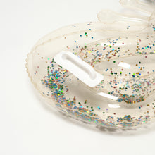 Load image into Gallery viewer, Kids Lie-On Float Cotton Candy Glitter
