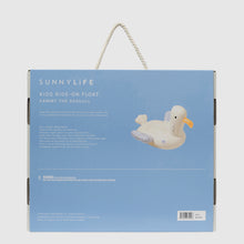 Load image into Gallery viewer, Kids Ride-On Sammy the Seagull Blue Stripe
