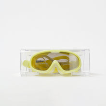 Load image into Gallery viewer, Kids Swim Mask Salty the Shark Neon Yellow
