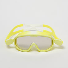 Load image into Gallery viewer, Kids Swim Mask Salty the Shark Neon Yellow
