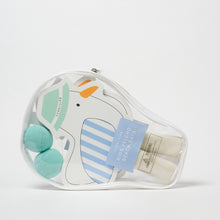 Load image into Gallery viewer, Kids Velcro Beach Bats Sammy the Seagull Blue Stripe
