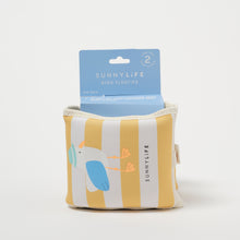 Load image into Gallery viewer, Kids Floaties Sammy the Seagull Mustard Stripe
