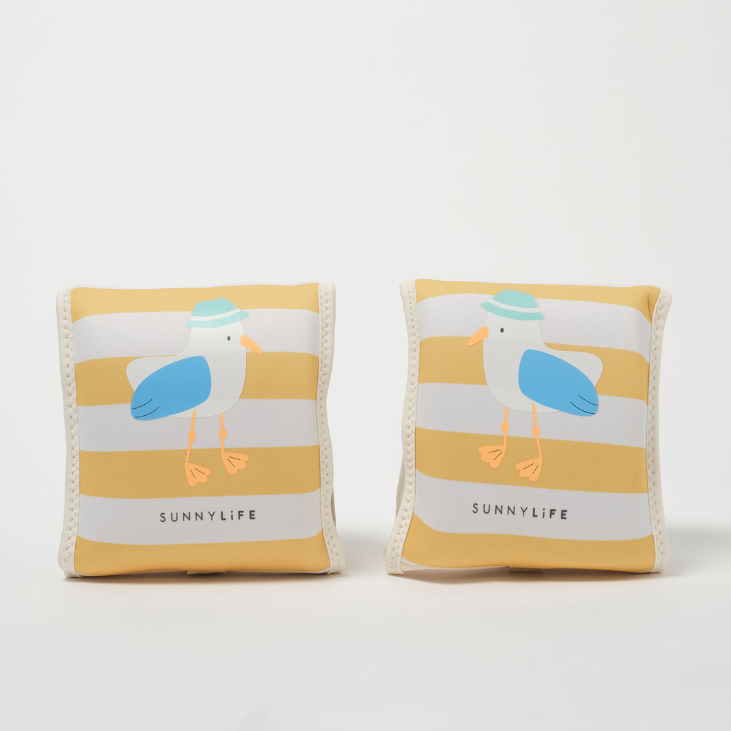 Kids Floaties Sammy the Seagull Mustard Stripe