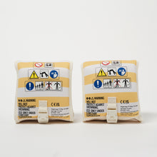 Load image into Gallery viewer, Kids Floaties Sammy the Seagull Mustard Stripe
