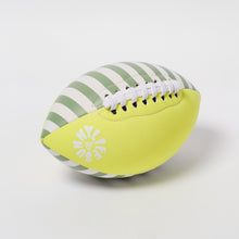 Load image into Gallery viewer, Neoprene Football Tides Out Citrus
